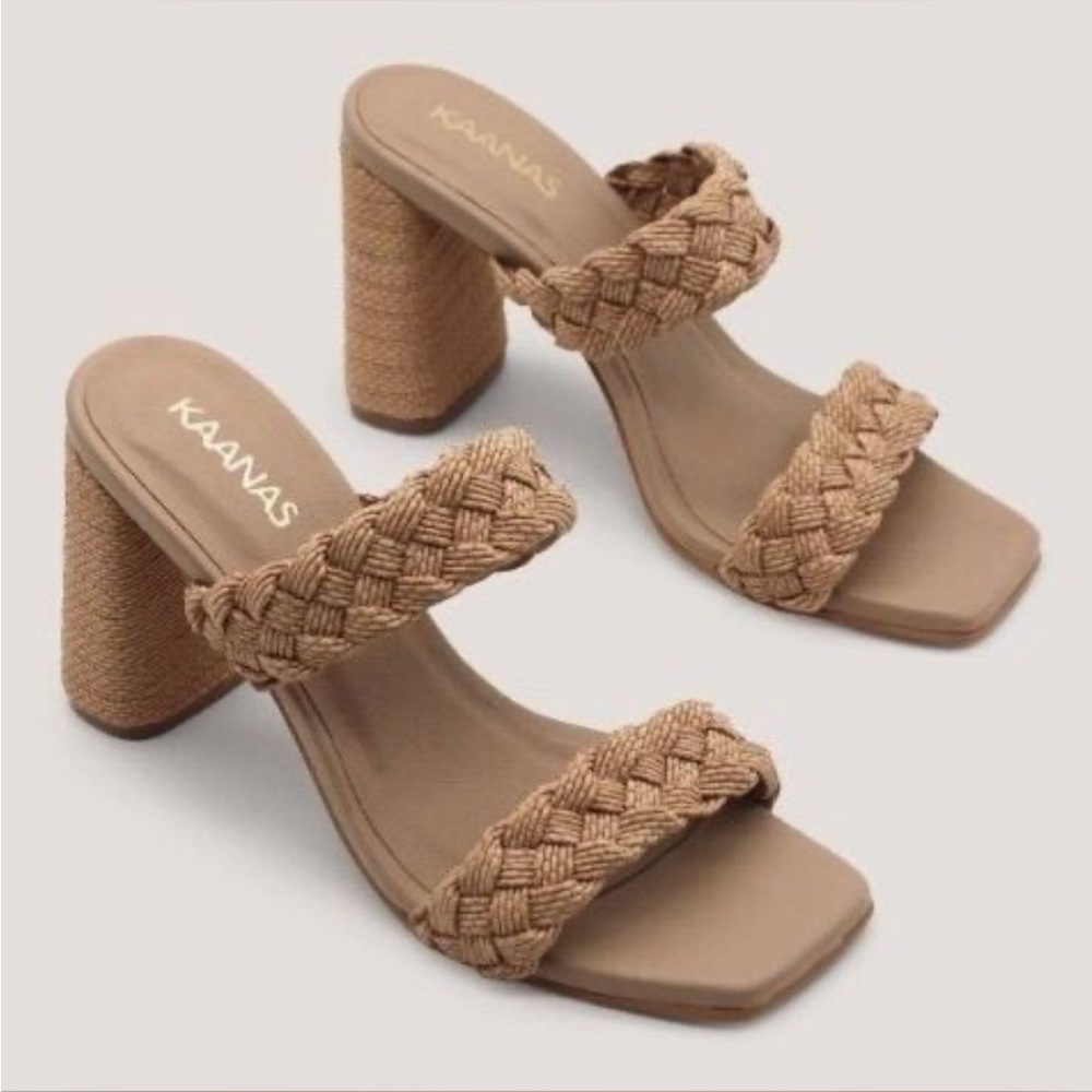 Kaanas Jaco Braided Heel size 10